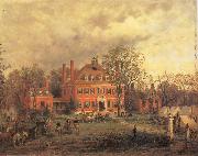 unknow artist The Old Westover Mansion USA oil painting artist